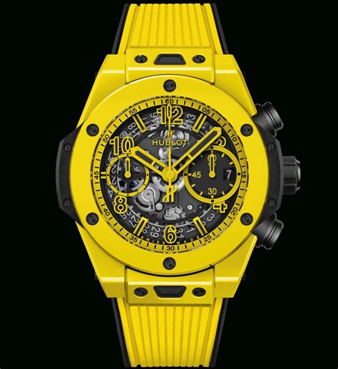 hublot big bang unico yellow|Hublot limited edition big bang.